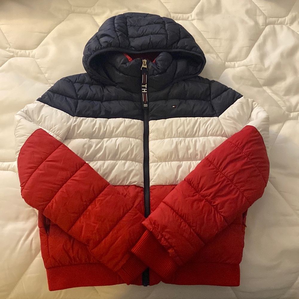 Womens Tommy Hilfiger Puff Jacket